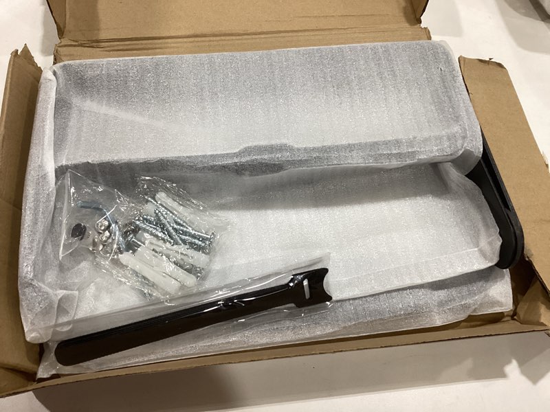 Condition photo showing Good Condition for Desktop Foldable Stand, Universal Projector Ceiling Mount with Adjustable Plate Arms, Wall Mount with Cable Ties for Home and Office Projector Black