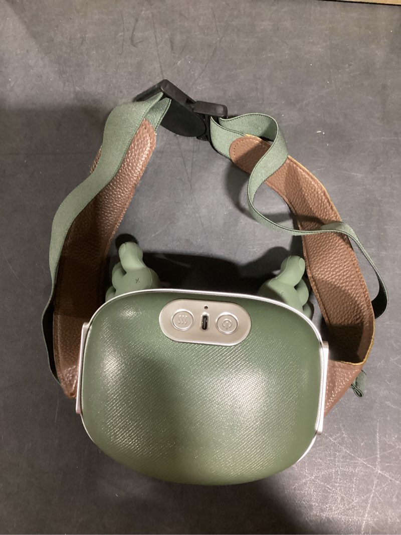 Condition photo showing Good Condition for Bionic Neck and Back Massager, 2-Level Heated Shiatsu Massager, 4D Deep Tissue Kneading Massage,Simulated Hand Massage for Pain & Muscle Relief (Green)