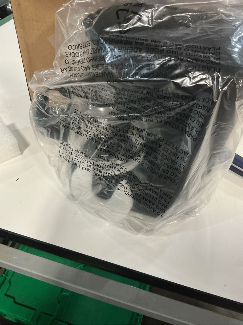 Condition photo showing New/Like New for electactic 5-cup programmable drip coffee maker, a compact coffee machine with a digital clock and 24-hour programmable timer, featuring auto shut-off, and a removable filter basket for home & office. black