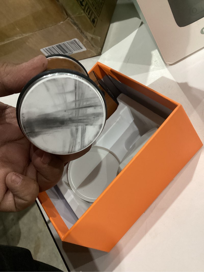 Condition photo showing As Is for Rolling Knife Sharpener, Diamond & Ceramic Discs, 15° & 20° Magnetic Angles, Fast & Safe for Any Blade Hardness, Sharpening Kit for Kitchen & Pocket Knives, Razor-Sharp Edge, Leather Strop, Ideal Gift