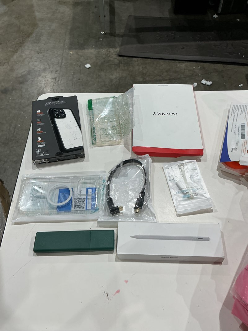 Condition photo showing As Is for assorted cellphone/tablet/laptop case covers & accessories
