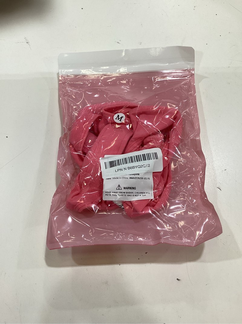 Condition photo showing New/Like New for avont cat recovery suit female kitten after spay surgery, breathable modal cotton cat onesie for wound & skin disease care, machine washable -rosepink(m) rosepink medium