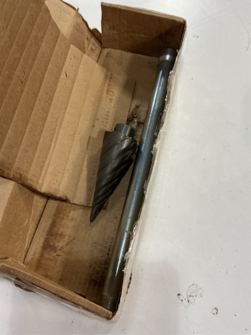 Condition photo showing Good Condition for ridgid 34955 model 2-s spiral pipe reamer, 1/4-inch to 2-inch pipe reamer tool