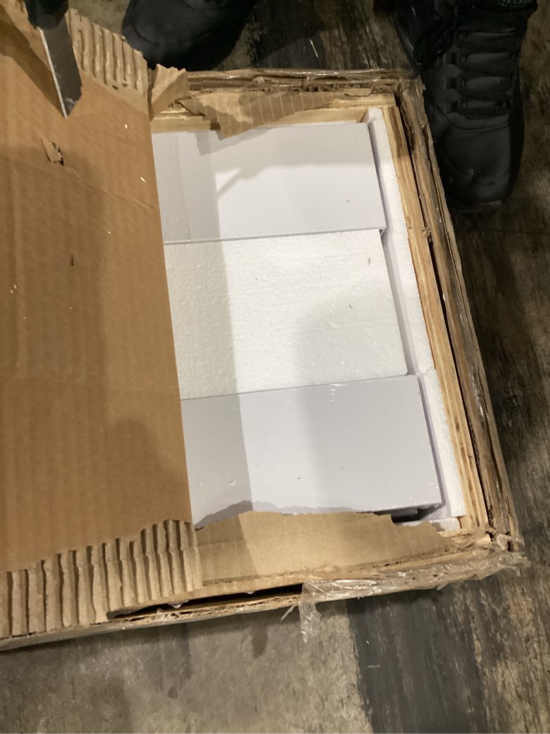 Condition photo showing New/Like New for fredbeck sliding closet doors 60x80(double 31inch),bypass barn door with hardware,for bedroom,white,h frame,assemble required