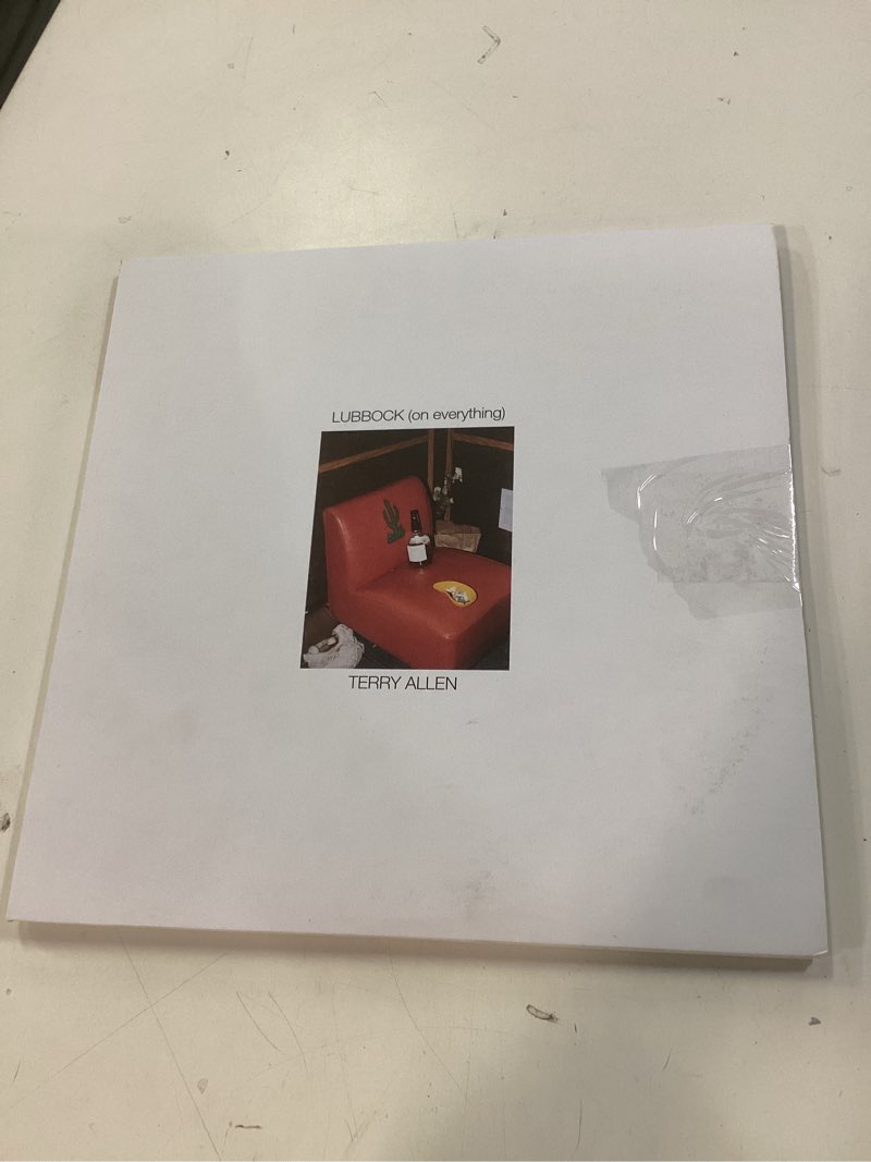 Condition photo showing Good Condition for terry allen "lubbock (on everything)" 2-lp vinyl record set