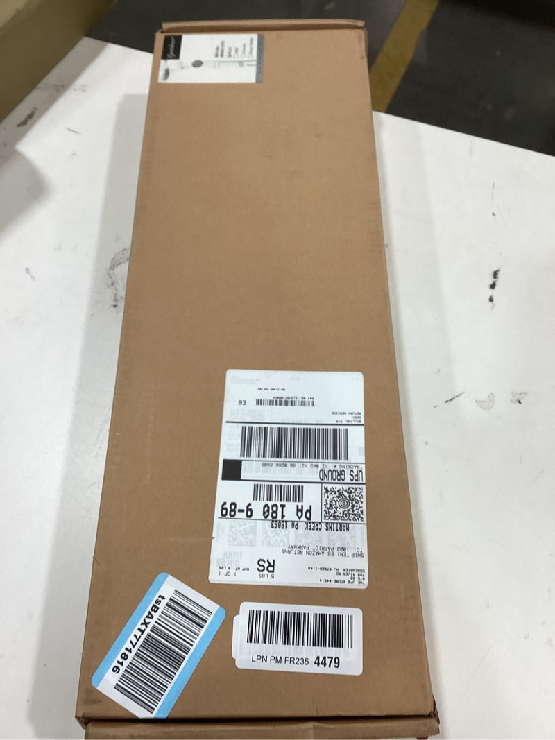 Condition photo showing As Is for 7.5" Rotatable Dual Shower Head with Handheld Combo, Kids Friendly Low 3-Way Diverter, Adjustable Slide Bar for Whole Family Use, Enjoy High Pressure Rainfall Spa Shower, Matt Black Matte Black