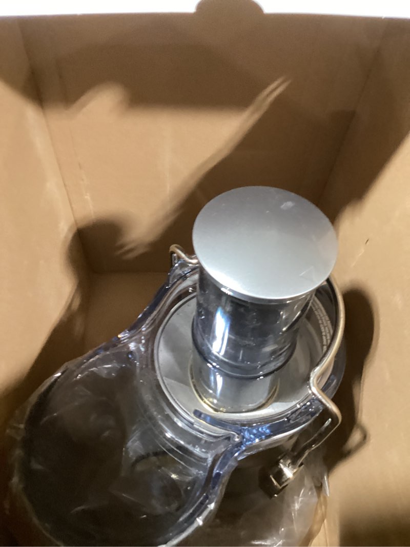 Condition photo showing As Is for Breville BJE430SIL Juice Fountain Cold, 70 fl oz, Silver