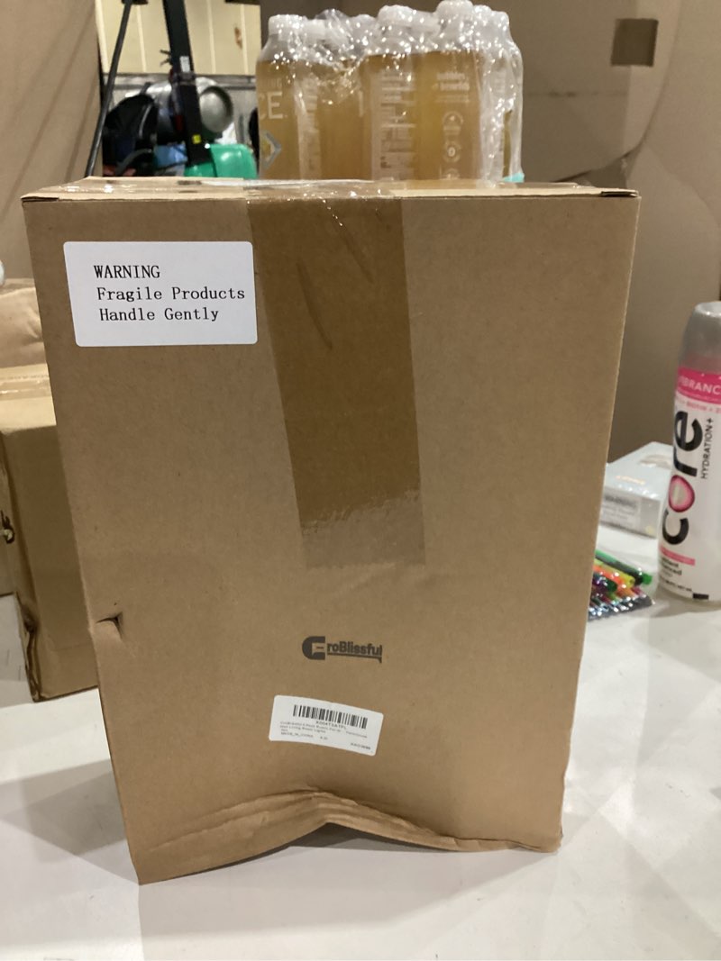 Condition photo showing New/Like New for 2 Pack Thanksgiving Decorations for Home Rustic Jar Wall Decor Rustic Hanging Mason Jar Sconces with Remote Control LED String Lights for Thanksgiving Fall Gift Party Favors