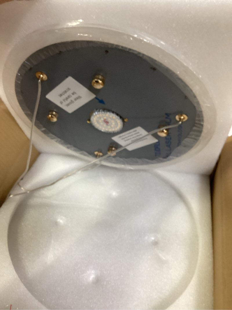 Condition photo showing Good Condition for Pendant Lights Kitchen Island 3-Light Mini Chandelier LED Dimmable Crystal Light fixtures Mini Crystal Ceiling Light for Dining Room Bedroom Gold 3-lights