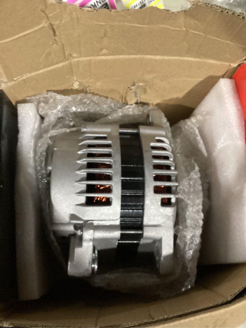 Condition photo showing As Is for A-Premium Alternator Compatible with Nissan Rogue 2008-2012, X-Trail 2005-2006, 2.5L, 12V 110A 6-Groove Clutch Pulley Clockwise, Replace# 23100AU400, 23100AU40D, LR1110-713, 23100-AU400, 23100-AU420