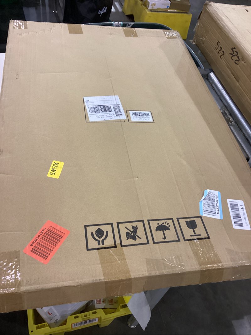 KLVOS Large Canvas Print Wall Art- 24x36 Colorful Umbrella Office Worker Walking in the Rain Canvas 