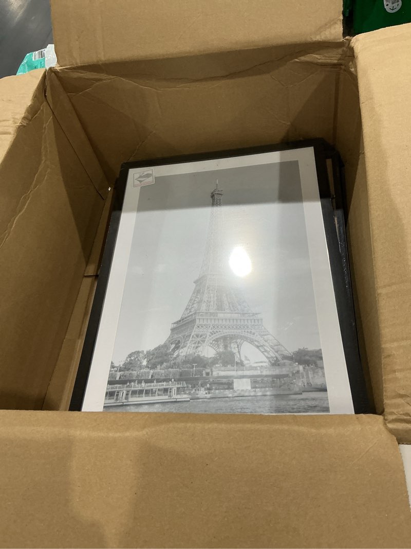 Condition photo showing New/Like New for upsimples 12x18 picture frame 5 pack bundle with18x24 frame black 5pack