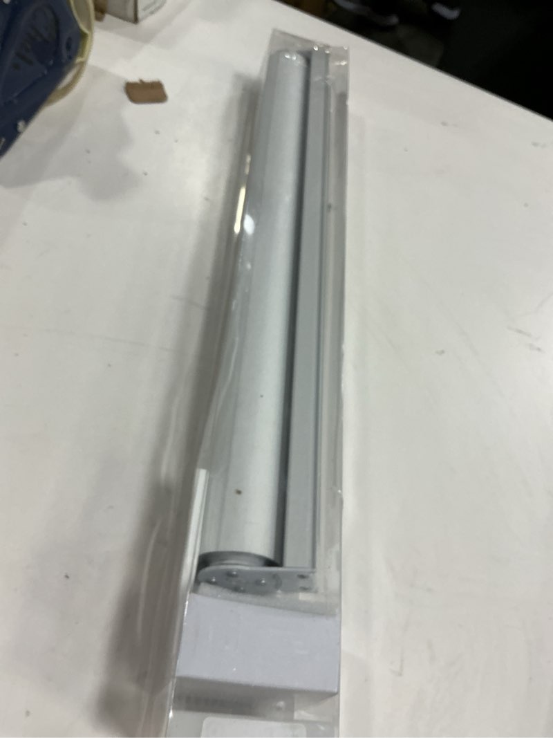 Condition photo showing New/Like New for SHADEMOON Cordless Blackout Window Roller Shades, Pull Down Spring System Indoor Blinds, Room Darkening Waterproof UV Blocking Thermal Insulated Fabric for Home Office (White, Width 19", Height 72") White 19"W x 72"H