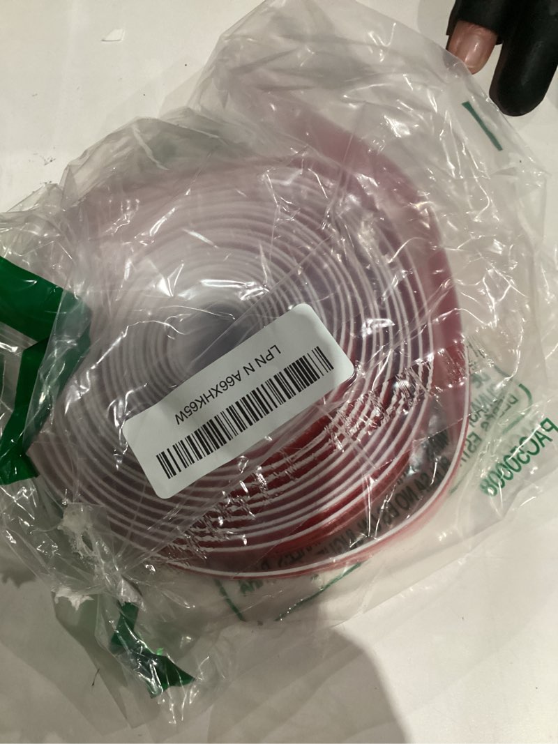 Condition photo showing New/Like New for 20Ft T-Shaped Door Draft Stopper, Silicone Weather Stripping Seal Tape for Doors and Windows - White, 1.38" Wide (35mm) 1.38"W x 20Ft White