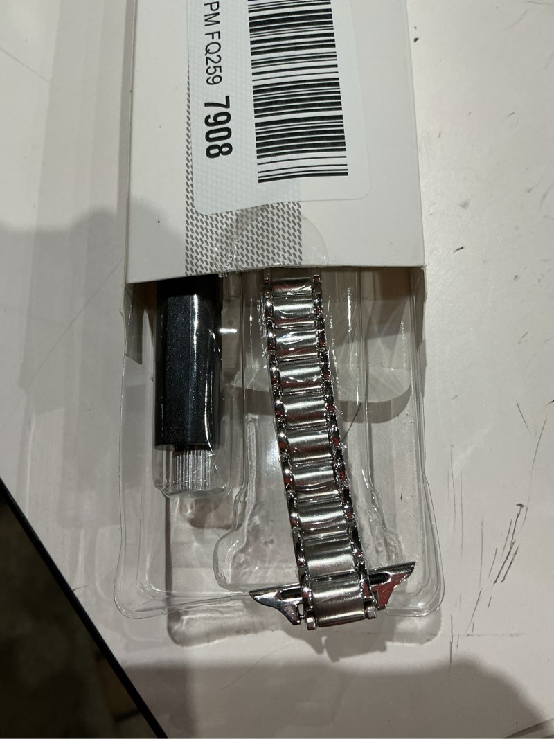Condition photo showing Good Condition for miohhr thin metal bands compatible with apple watch band ultra3/2/1 series 11 10 9 8 7 6 5 4 3 2 1 se3/2/1,slim narrow stainless steel strap for women iwatch 49mm 46mm 45mm 44mm 42mm 41mm 40mm 38mm silver 42mm(series 11/10) 41mm 40mm 38mm