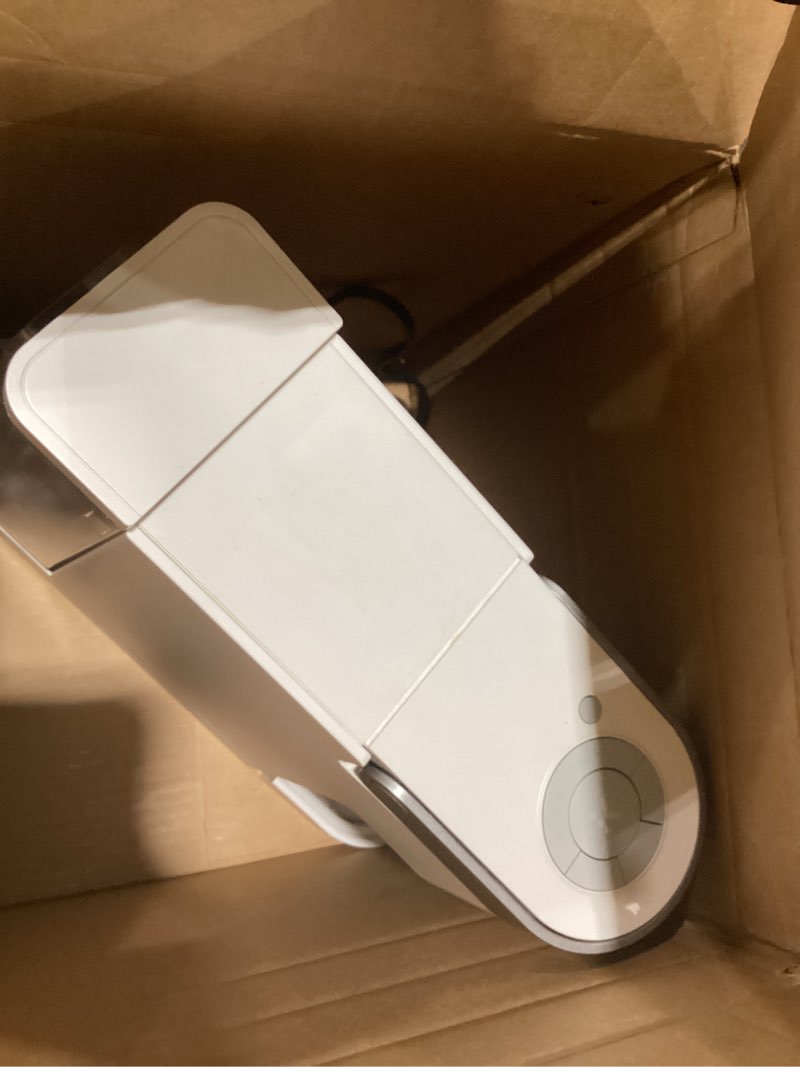 Condition photo showing As Is for Keurig K-Slim Single Serve K-Cup Pod Coffee Maker, Multistream Technology, 3 Brew Sizes, Slim and Sleek Design, 46oz Removable Reservoir, White