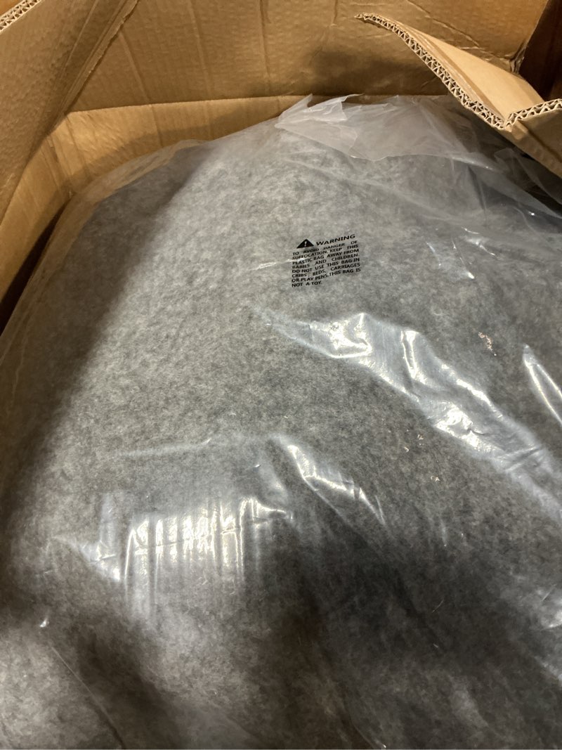 Condition photo showing Good Condition for extra large area rug cushioned pad, 8x10 ft 1/2”thick felt pad for hardwood floors, keeps rug in place soft 1/2" thick 8 ft x 10 ft