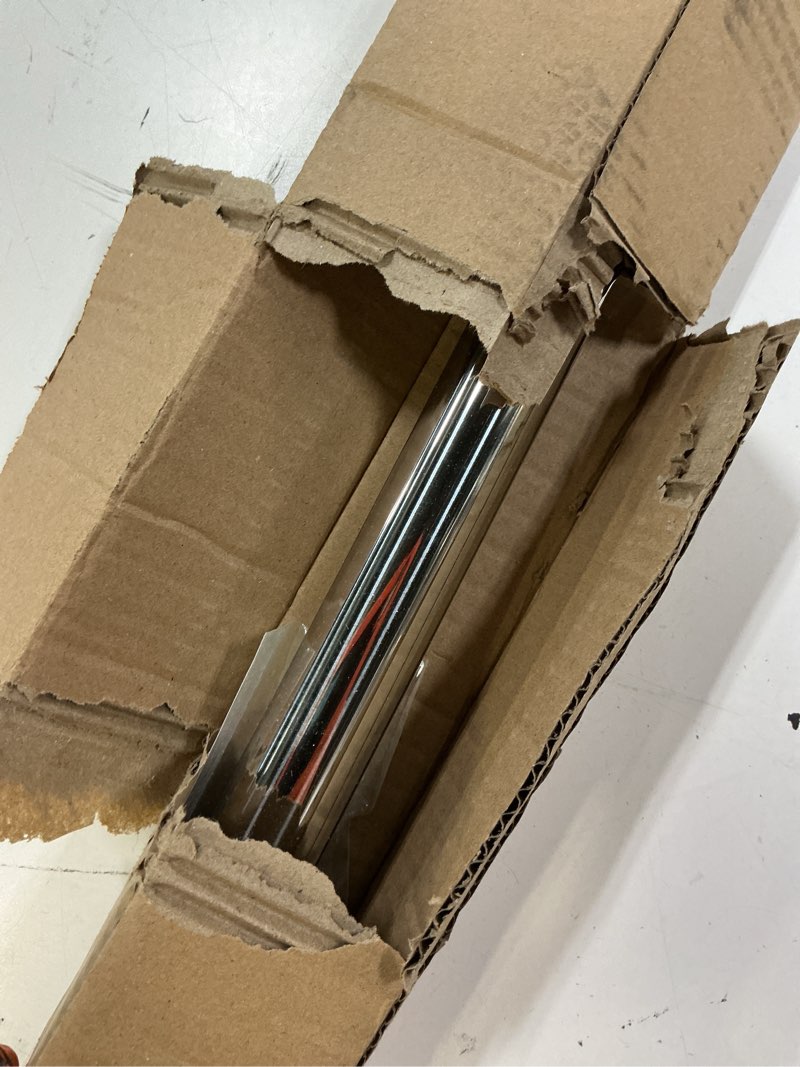 Condition photo showing Good Condition for 39"closet rod, (1-1/4") dia32mm.304 stainless steel heavy duty closet rod,with 2 flange sockets closet rods(39inch,1 rod)