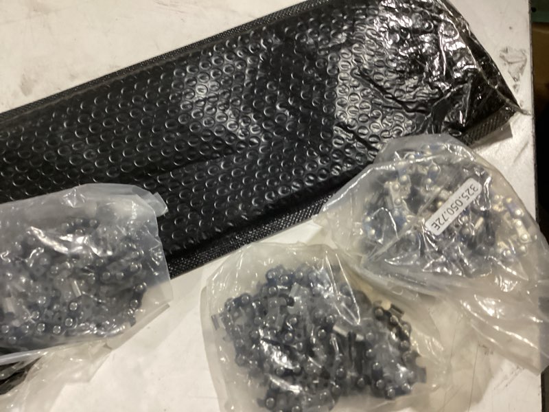 18 inch chainsaw bar and chain combo .325" pitch .050" gauge, 72 drive links replacement husqvarna 4