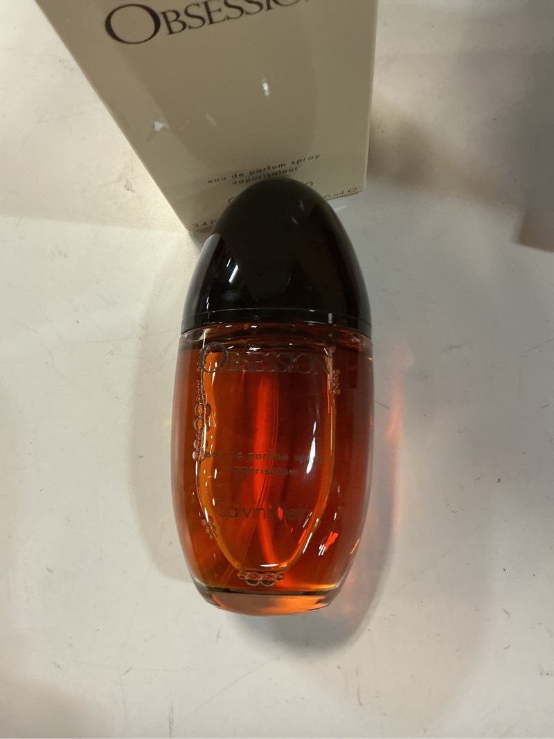 Condition photo showing Good Condition for calvin klein obsession for her eau de parfum, 3.4 oz