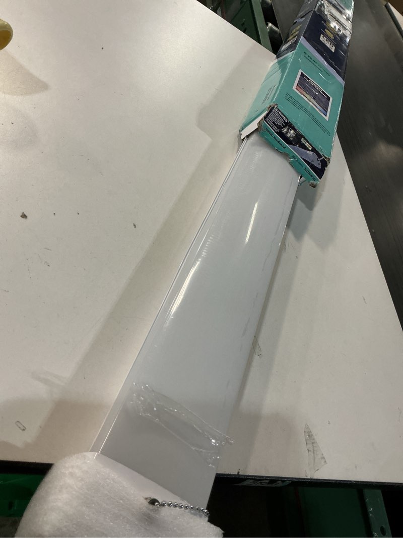 Condition photo showing Good Condition for 1 Pack 4 Foot LED Shop Light, 4FT 48W Linkable LED Shop Light for Garage, 3000K&4000K&5000K Selectable LED Integrated Ceiling Light Fixture,Hanging&Ceiling Mounting with Pull Chain