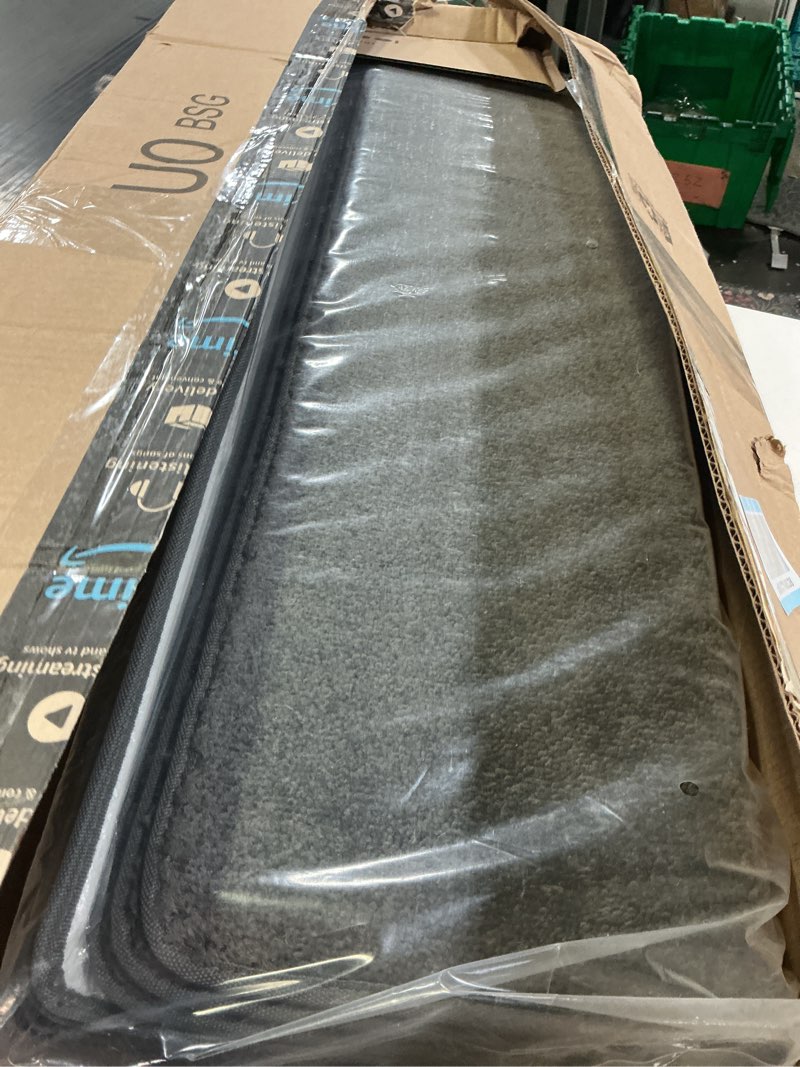Condition photo showing Good Condition for PURE ERA Bullnose Carpet Stair Treads Set Tape Free Non-Slip Indoor Stair Protectors Pet Friendly Rugs Covers Soft Skid Resistant Washable Reusable 9.5" x 30"(14 Pieces,Dark Gray)