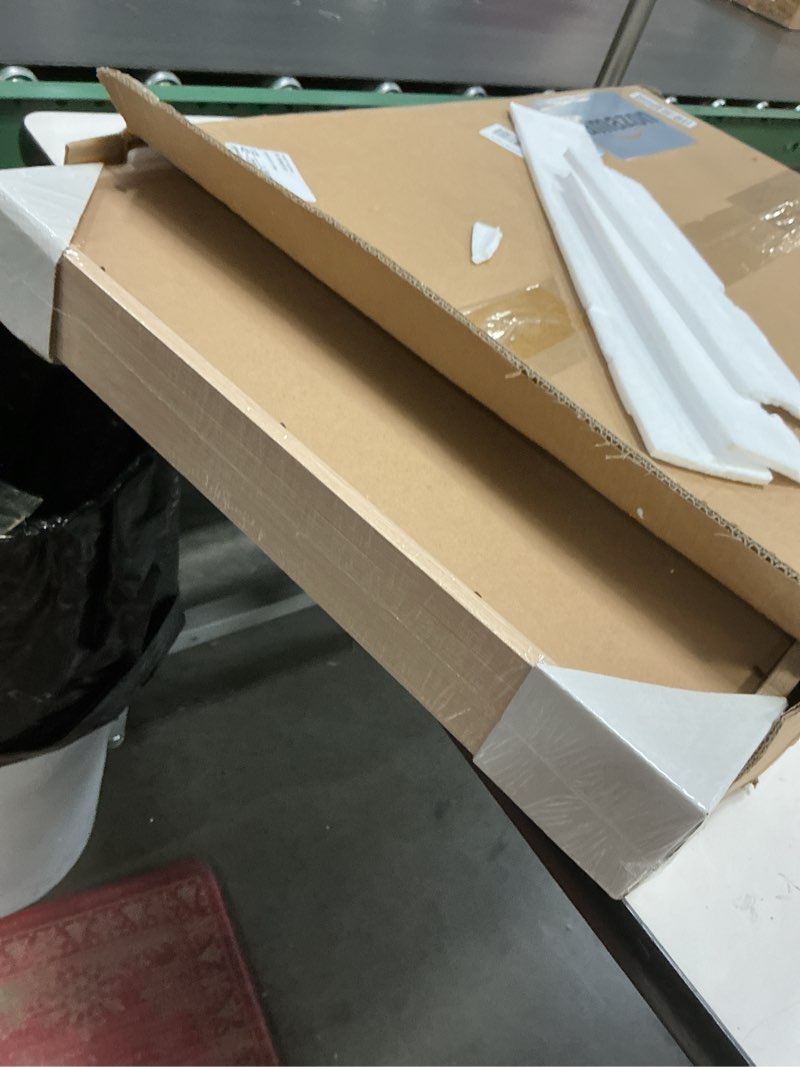 Condition photo showing New/Like New for Yaetm 18x24 Poster Frame Set of 4, Natural Solid Oak Wood Frame 18x24 for Photos, Posters & Art Prints, Wall Gallery for Horizontal and Vertical Wall Mount (4 pack, Oak) 18"x24", 4 pack Oak