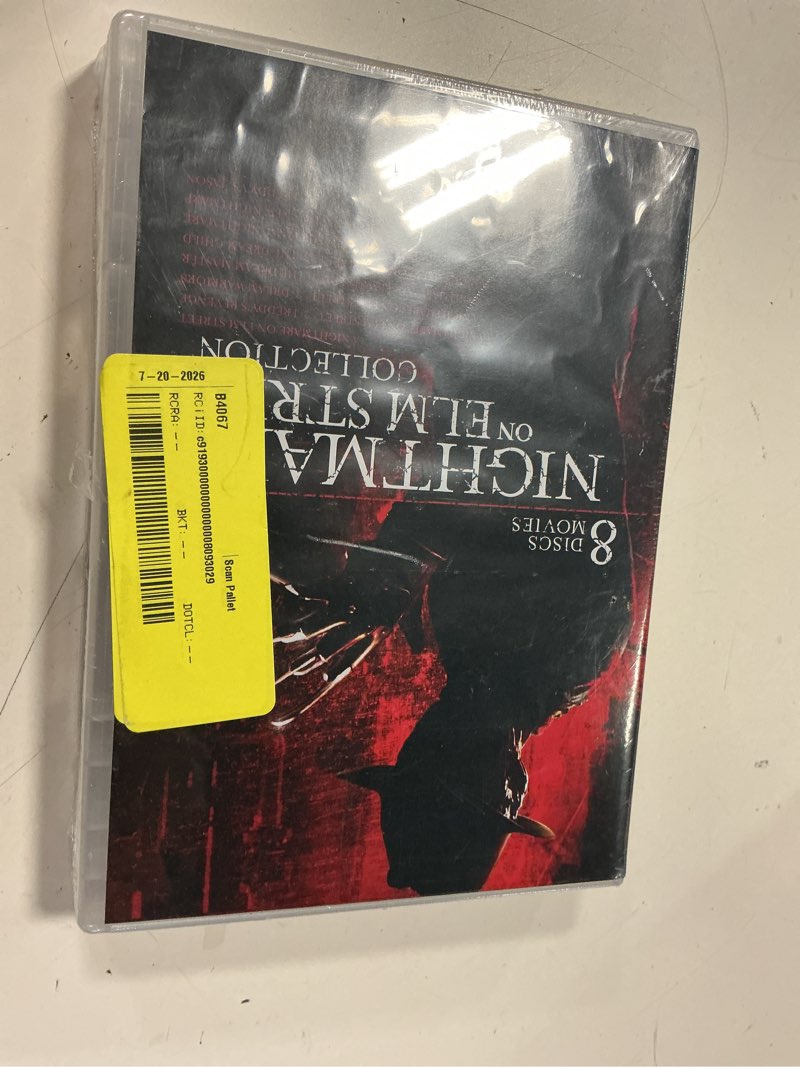 Condition photo showing New/Like New for nightmare on elm street collection (dvd)(2010)