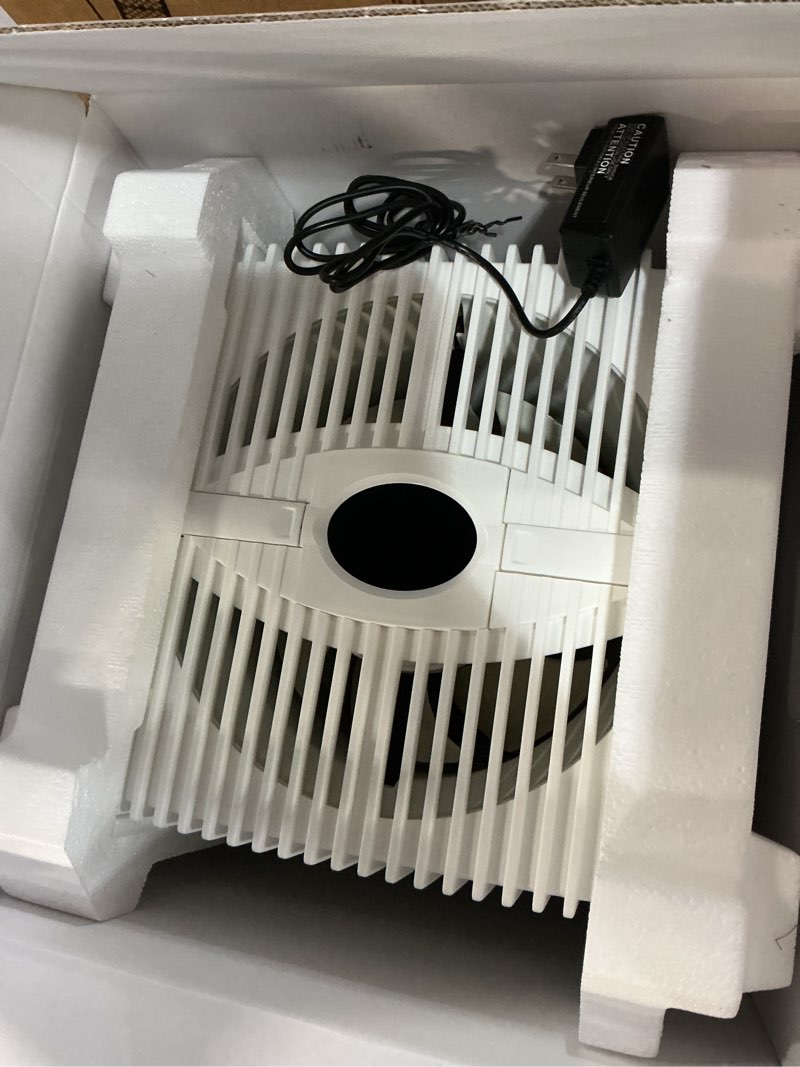 Condition photo showing New/Like New for Venta LW15 Comfort Plus Humidifier in Black - Filter-Free Evaporative Humidifier for spaces up to 375 ft² 375 ft² Black