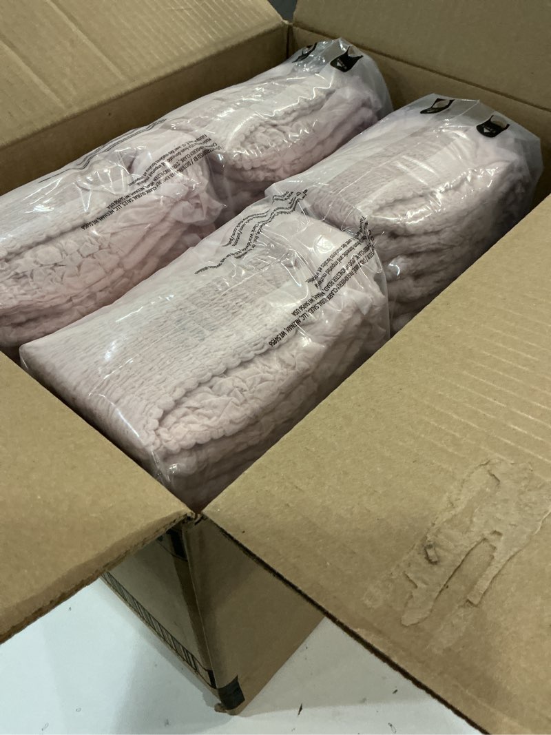 Condition photo showing New/Like New for (Size:M)Depend Fresh Protection Adult Diapers, Incontinence & Postpartum Bladder Leak Underwear for Women, Disposable, Maximum, Medium, Blush, 76 Count (2 Packs of 38), Packaging May Vary Medium 76