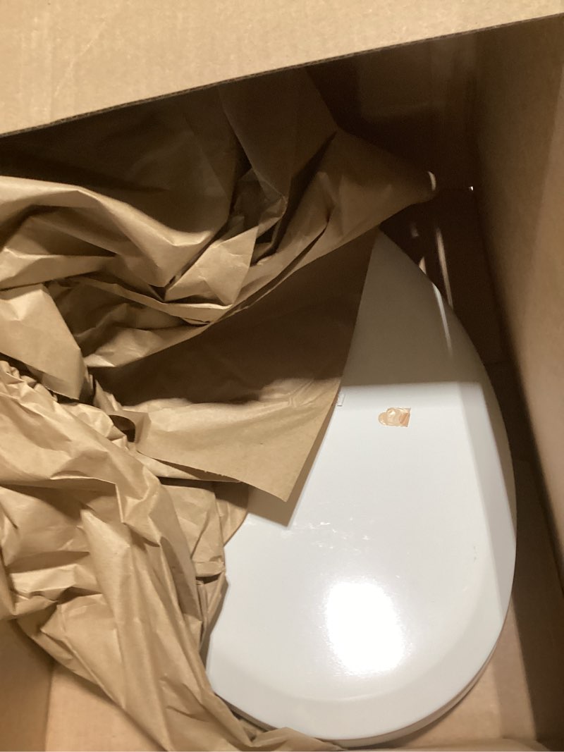 Condition photo showing Good Condition for Mayfair NextStep2 Toilet Seat with Built-In Potty Training Seat, Slow-Close, Removable that will Never Loosen, Elongated, White Elongated (1-Pack) 1-Pack