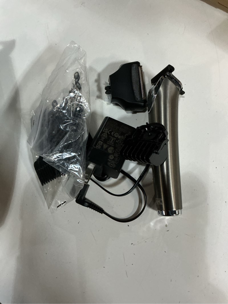 Condition photo showing Good Condition for wahl usa stainless steel lithium ion 2.0+ slate beard trimmer for men - electric shaver, nose ear trimmer, rechargeable all in one men's grooming kit - model 9864 23 piece set