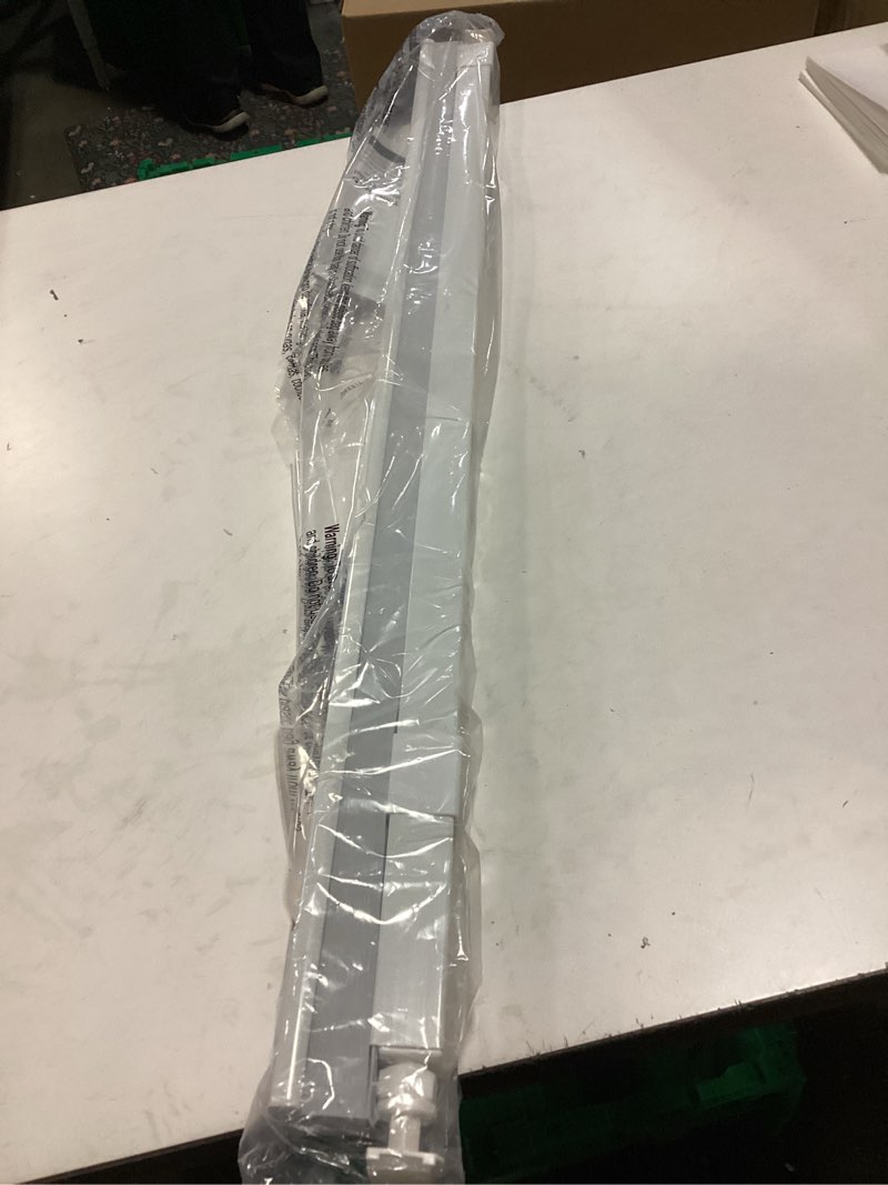 Condition photo showing Good Condition for LazBlinds No Tools No Drill Cordless Cellular Shades, Blackout Light Blocking Honeycomb Shades for Home, Thermal Insulation Blinds for Windows, 22" W x 36" H, White Blackout-white 22" W x 36" H