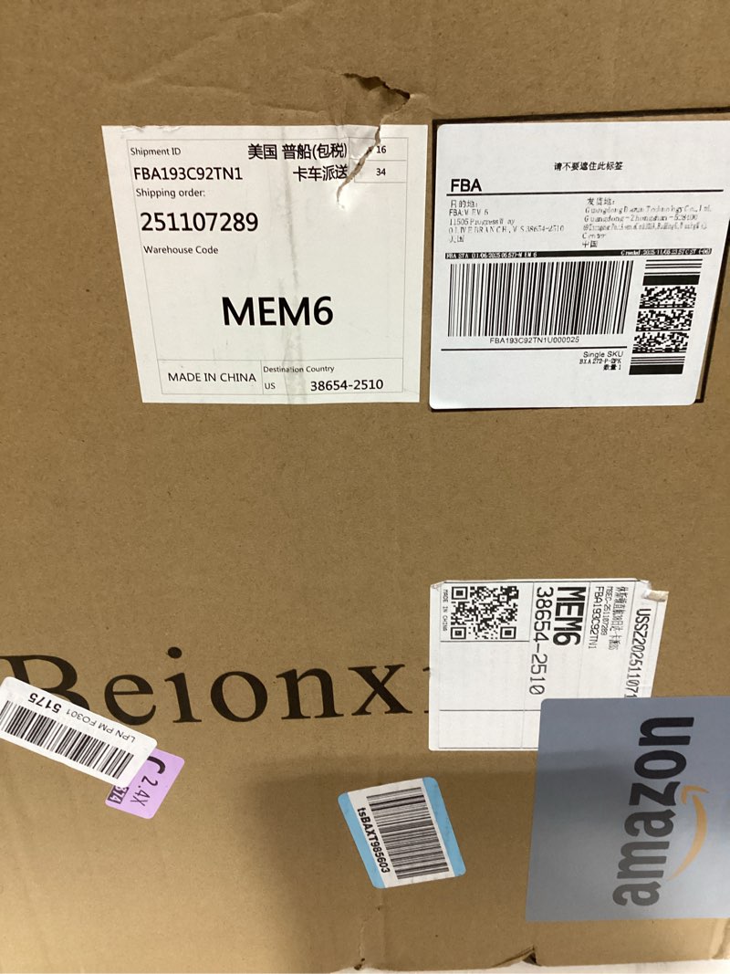 Condition photo showing As Is for Beionxii Dusk to Dawn Outdoor Post Lights, 21inch Large Exterior Lamp Post Light Pier Mount Lantern with Base, Black Cast Aluminum w/Water Glass - A272P-2PK (NOT Solar, 110-120V AC) POST MOUNT X 2