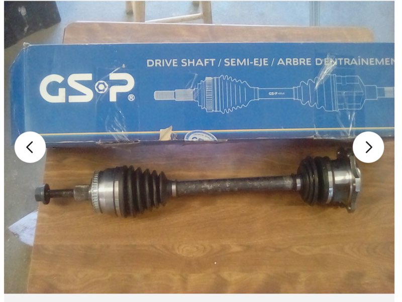 GSP NCV23547 For Audi Volkswagen 1.8 2.8 CV Axle Assembly Front Left