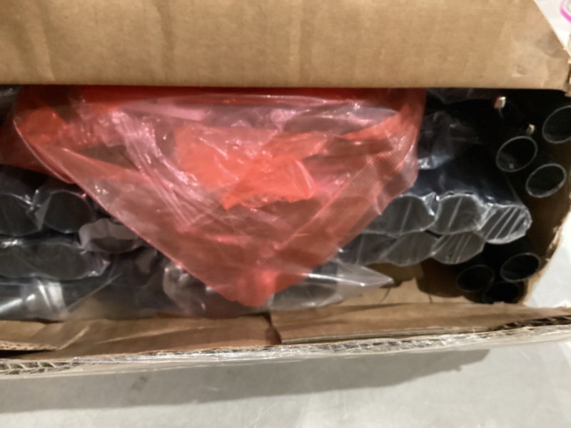 Condition photo showing New/Like New for Clothes Rack - 33.0" x 12.2" x 79.5" Clothing Rack with Shelves & Wheels, Multi-Functional Wardrobe Closet with Hooks, Sturdy Metal Garment Rack for Bedroom, Laundry, Balcony (Black) Black Large