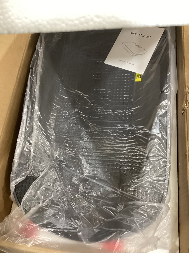 Condition photo showing Good Condition for merach vibration plate exercise machine, whole body workout equipment for women, bluetooth and silicone pedal, vibration plate with auto mode, vibrate fitness platform for home pro black