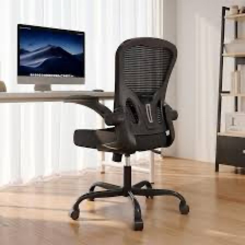 Synorla Office Chair, Ergonomic Desk Chairs 330LBS Capacity High Back Mesh Computer Chair with Flip-