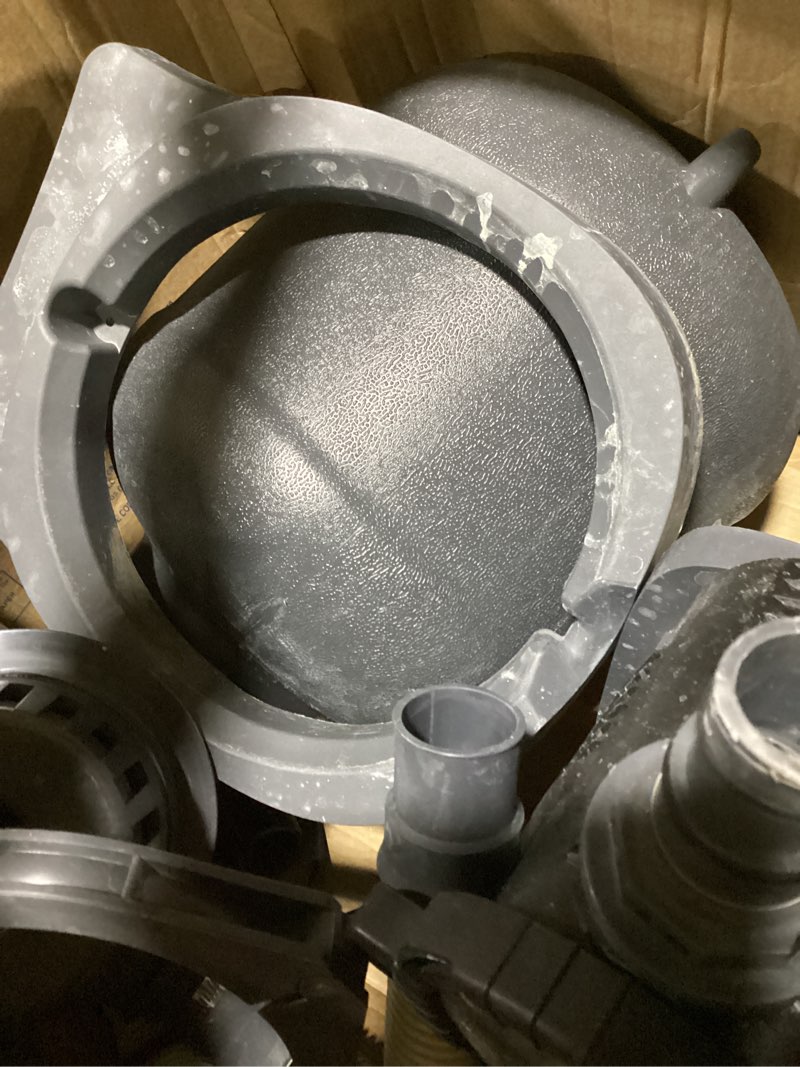 Condition photo showing As Is for 15in sand filter pump for above ground pool with timer, 3/4 hp 3800 gph pool pumps above ground for pools up to 15,000 gallons, pool sand filter with 6-way valve, efficient filtration 15in, up to 15,000 gallons