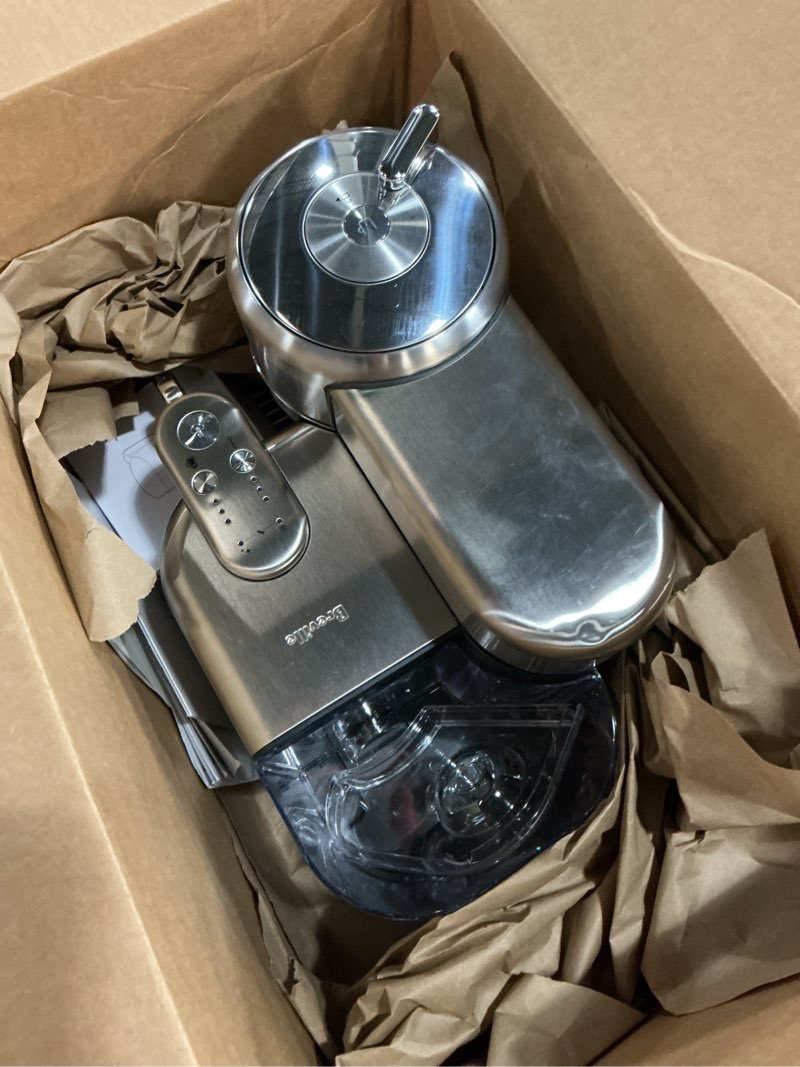 Condition photo showing Good Condition for Nespresso Vertuo Creatista Coffee and Espresso Maker by Breville, Black Stainless Steel