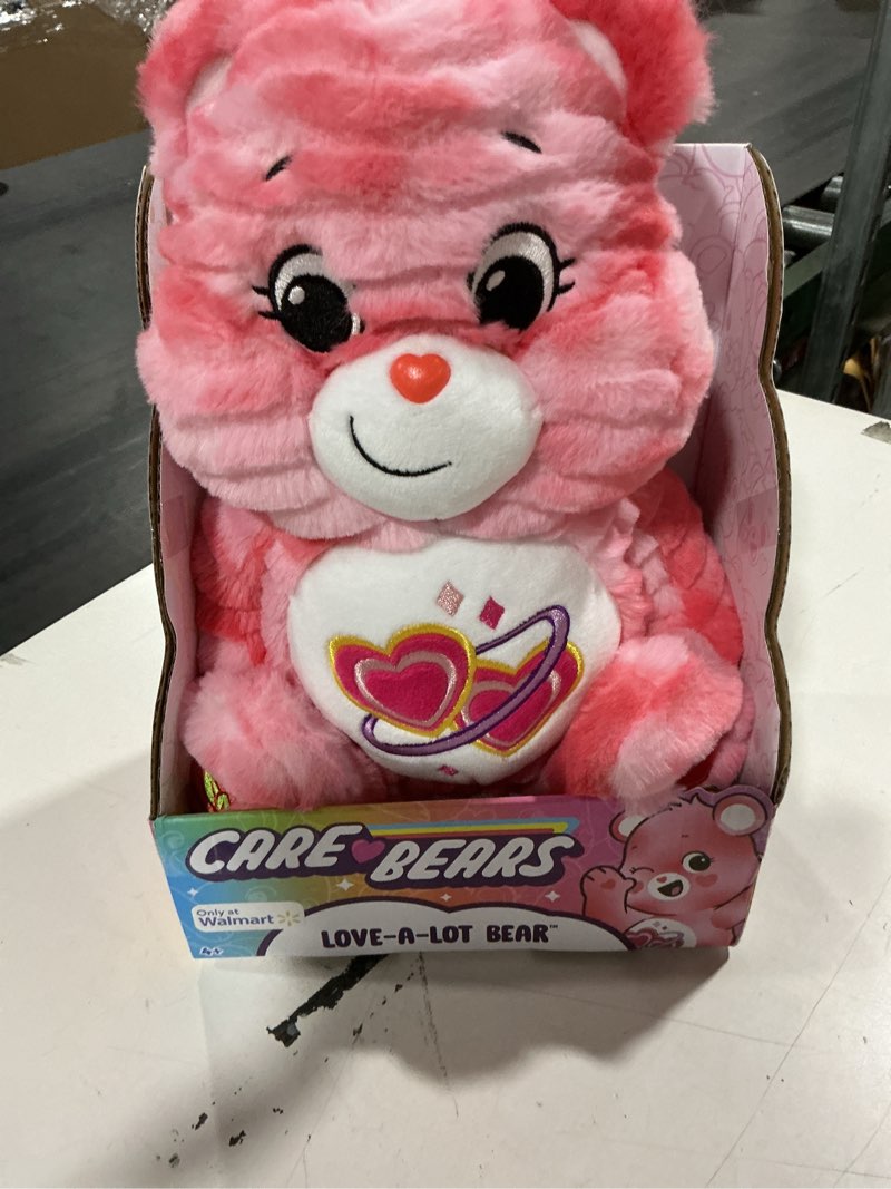 Condition photo showing Good Condition for care bears medium plush (eco) - love-a-lot bear