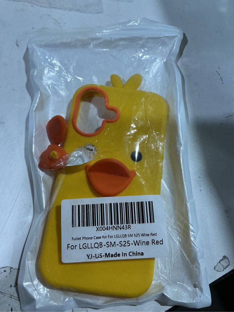 Condition photo showing As Is for 3d duck case, possibly fits iphone 16 