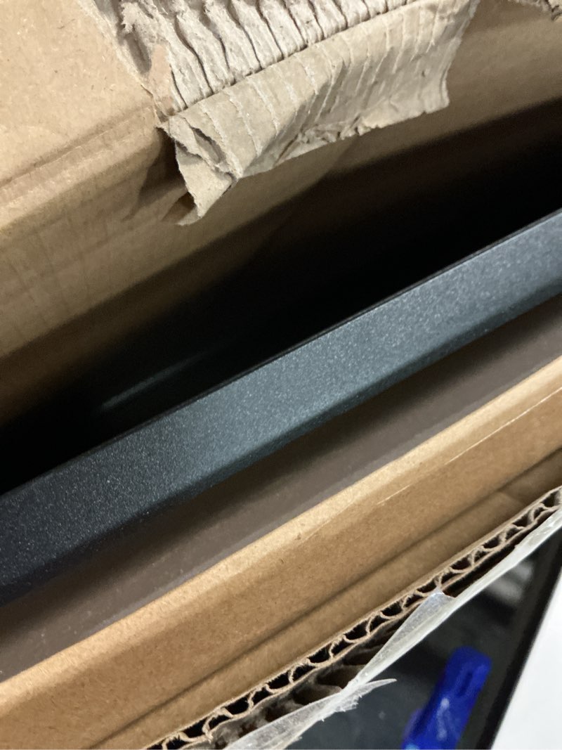 Condition photo showing Good Condition for VHH 36x48 Black Poster Frame, 1 Pcs Snap Frame Lightweigt Black Coated Aluminum, Plexiglass Black 36x48-1pcs