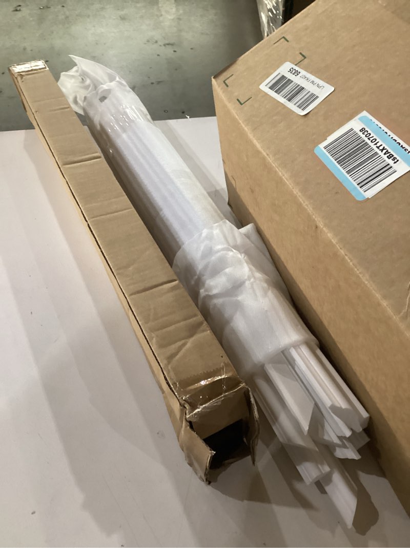 Condition photo showing New/Like New for Pangda Peel and Stick Wall Molding Kit, 3D Premade Accent Molding Wainscoting Panel for Interior Wall Moulding Decor, Ready to Assemble Wainscoting Accent Panel (3 Set,54 x 24 in) 3 54 x 24 In