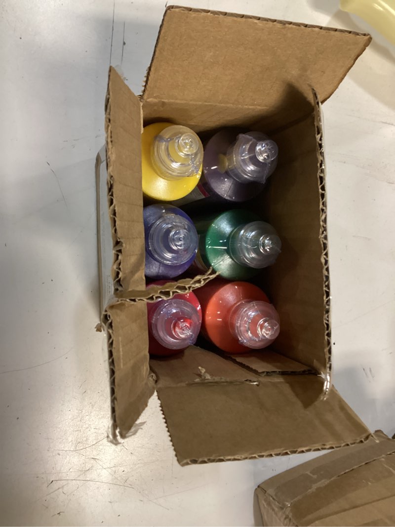 color splash! puffy paint (set of 6)