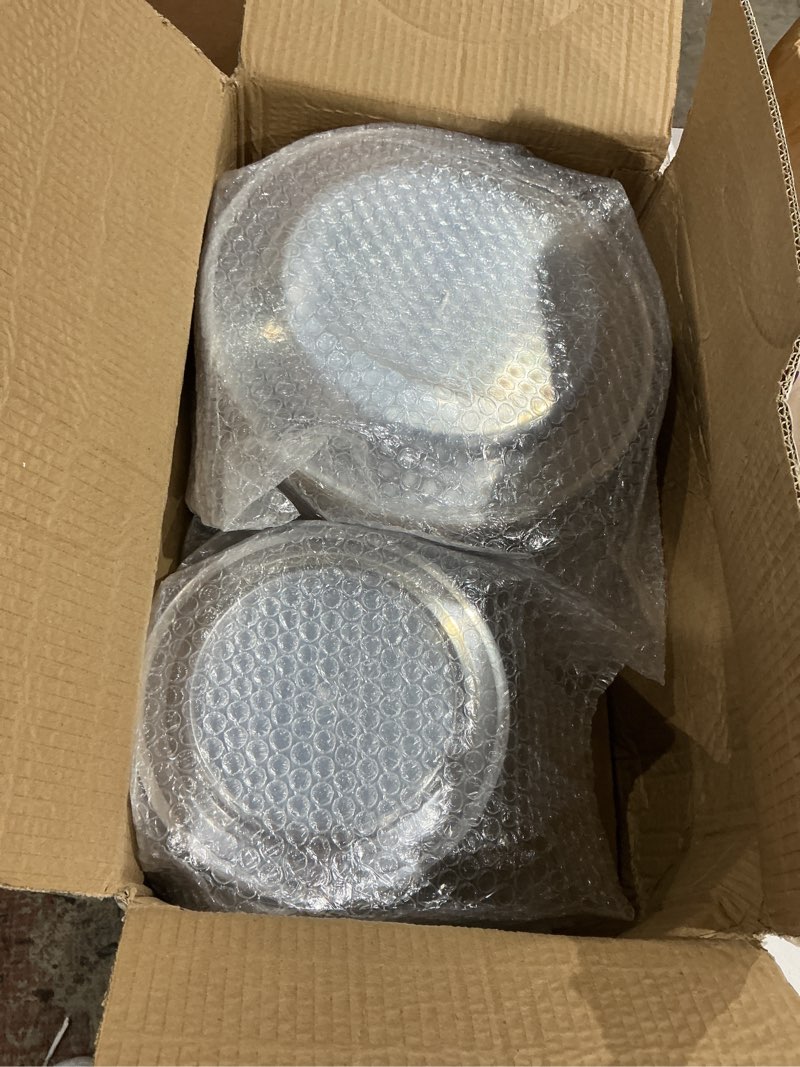 Condition photo showing Good Condition for incomplete  i00000 200 pcs clear gold plastic plates - disposable party plates, gold plate disposable include 100 dinner plate and 100 dessert plate, plastic plate for party, holiday, wedding & birthday