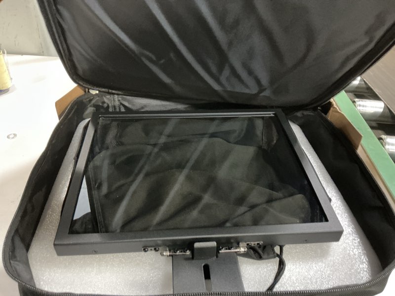 Condition photo showing Good Condition for neewer basics x12b aluminum alloy teleprompter 12" for ipad tablet dslr camera, bluetooth, no assembly, remote & app control, compatible with ios android, black, for streaming 10105968