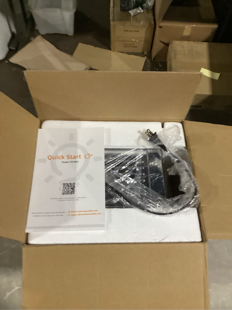 Condition photo showing Good Condition for MAttinata Espresso Machine 20 Bar, Espresso Coffee Maker with Professional Milk Frother Steam Wand for Cappuccino & Latte, 60oz Removable Water Tank for Home?Stainless Steel A-Silver