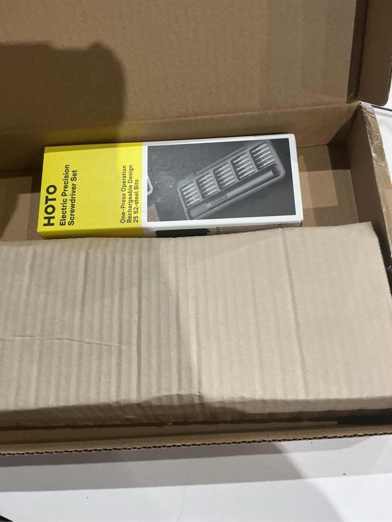 Condition photo showing Good Condition for HOTO 25-in-1 Mini Electric Screwdriver, 3.7V Precision Screwdriver Set, USB-C Rechargeable, Compact Magnetic Tool for Phone, Laptop, Camera, DIY Projects, Electronics Repair