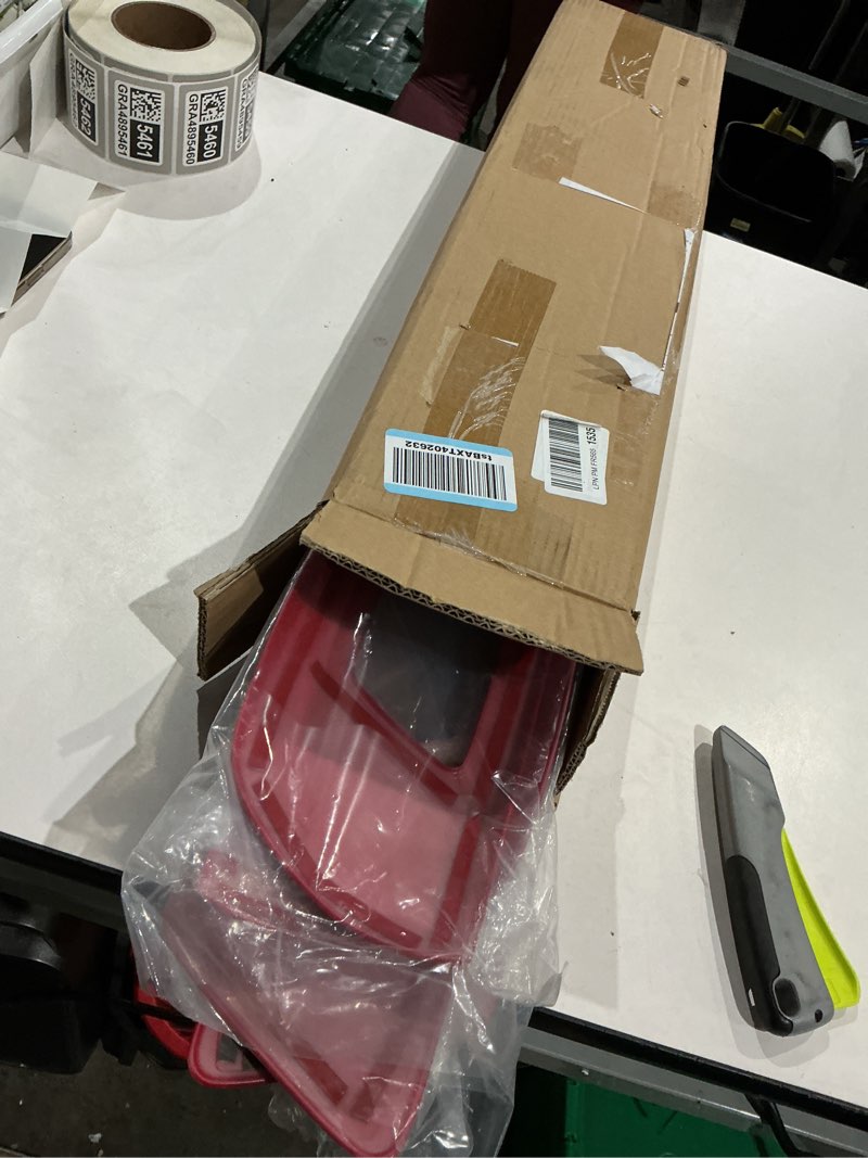 Condition photo showing Good Condition for aunginsy car inner door handle panel trim cover compatible with toyota tundra 2022 2023 2024 2025, 4pcs front rear door handle panel protection frame decorative sticker look interior abs accessories red